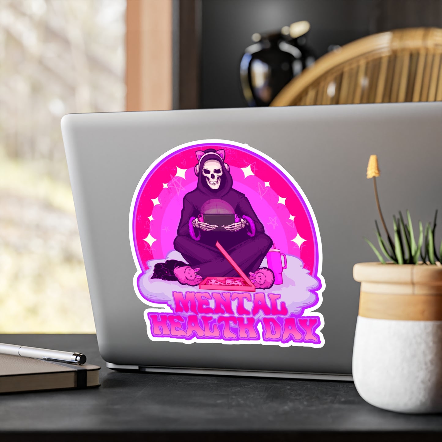 Mental Health Day Kiss-Cut Vinyl Decal