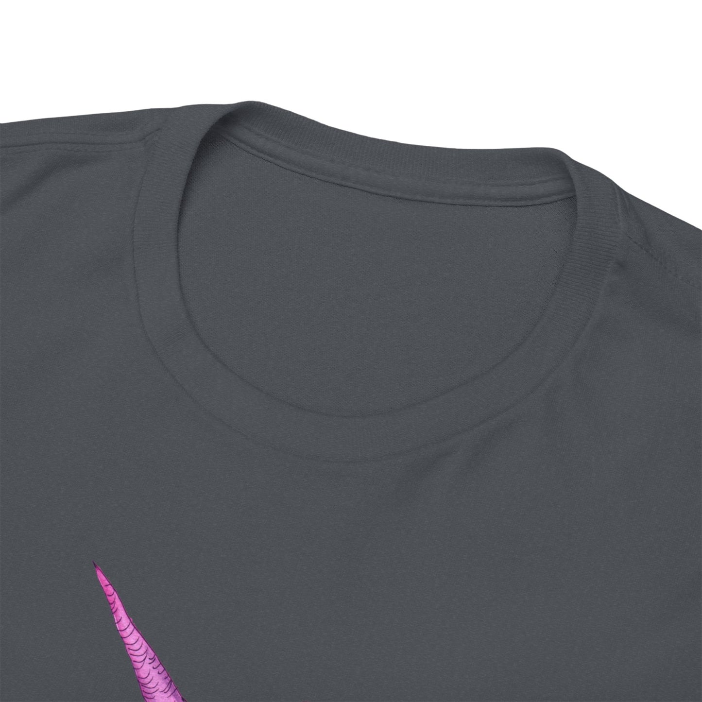 Unicorn Skull Unisex Heavy Cotton Tee