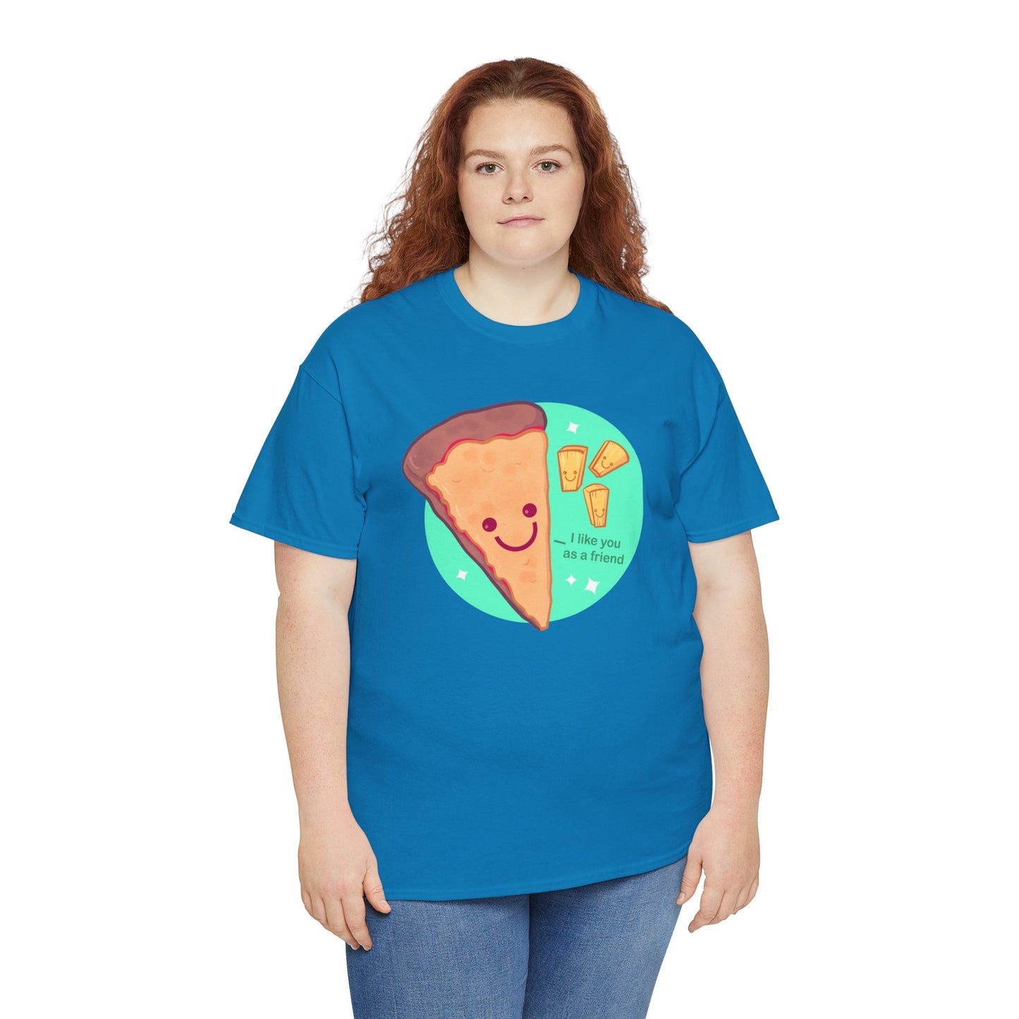 Just Friends Unisex Heavy Cotton Tee