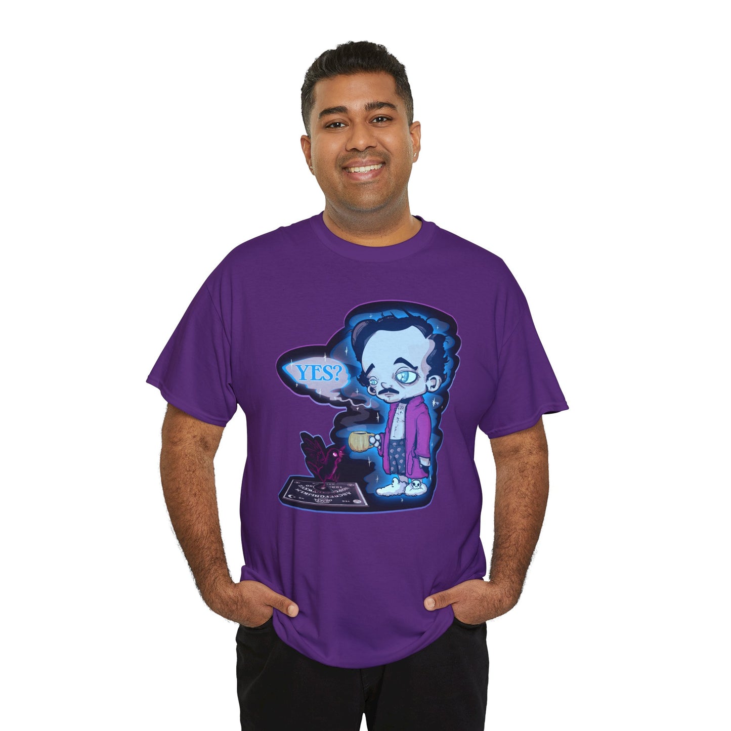 Edgar Allan Ghost Unisex Heavy Cotton Tee