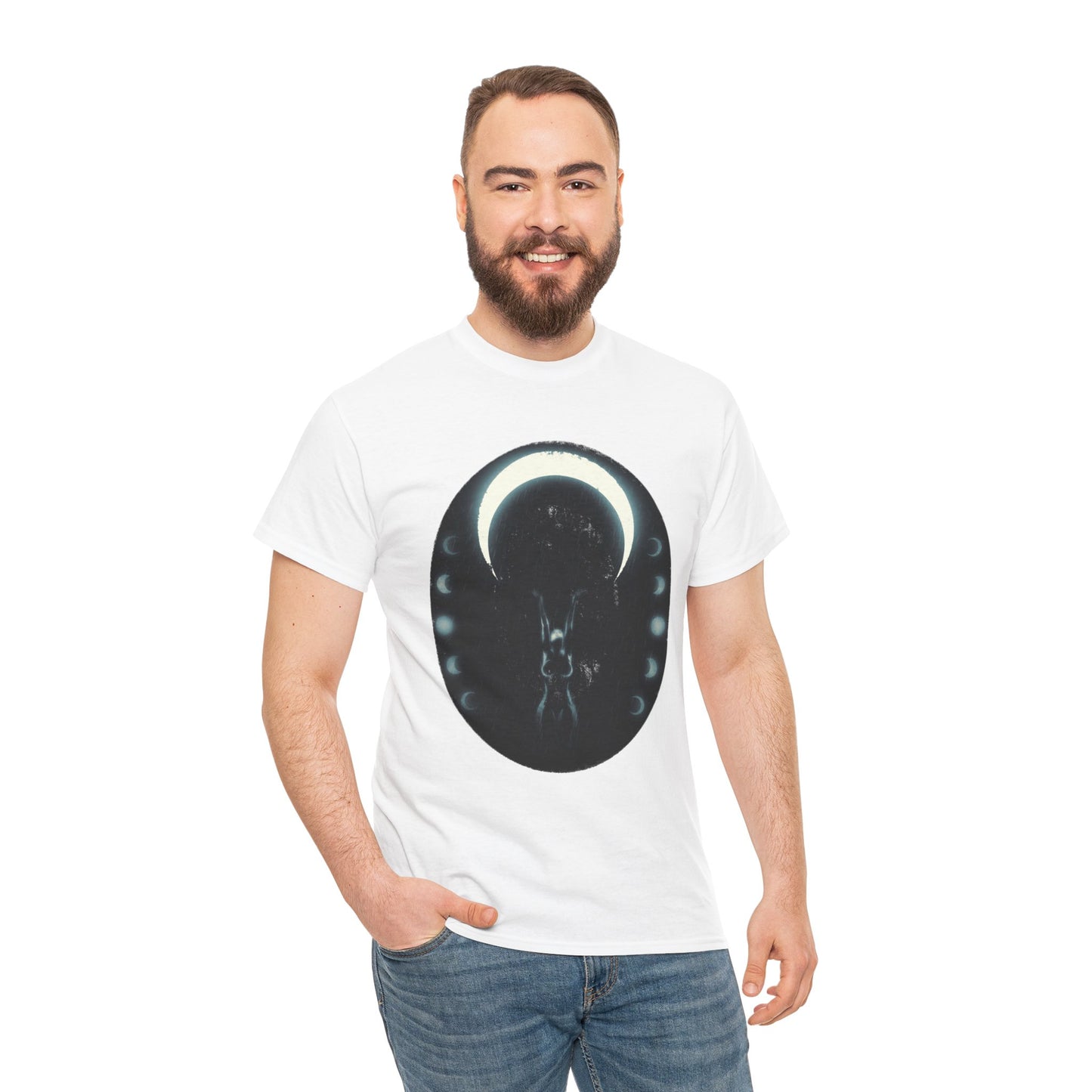 Moon Bath Unisex Heavy Cotton Tee