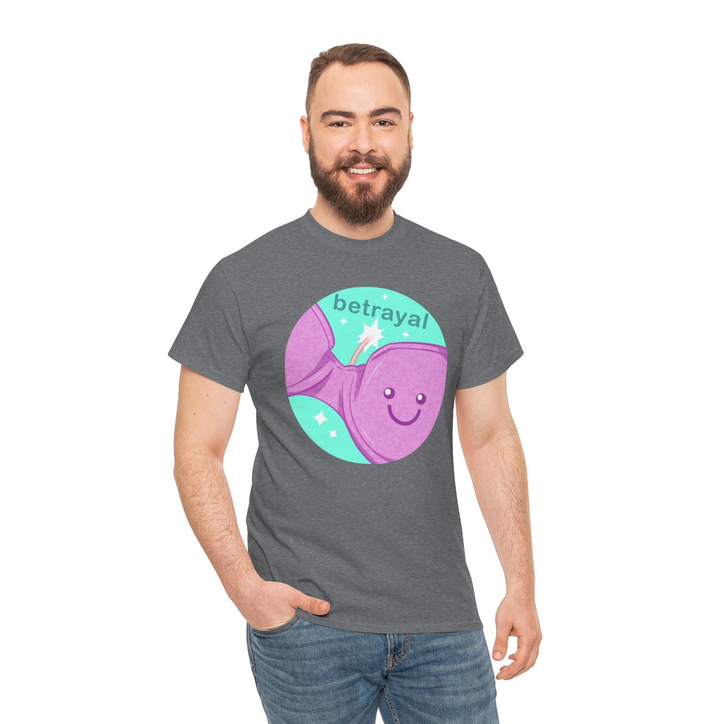 Bra Betrayal Unisex Heavy Cotton Tee