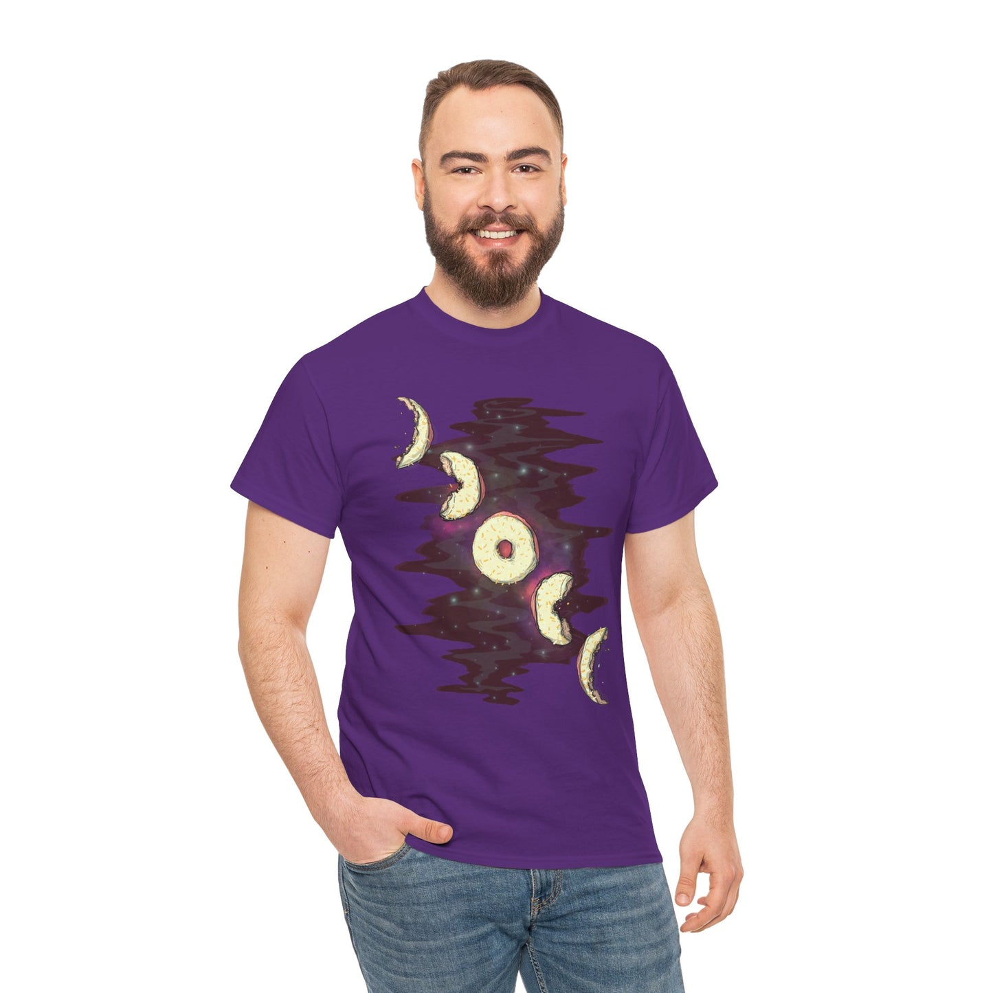Donut Phases Unisex Heavy Cotton Tee