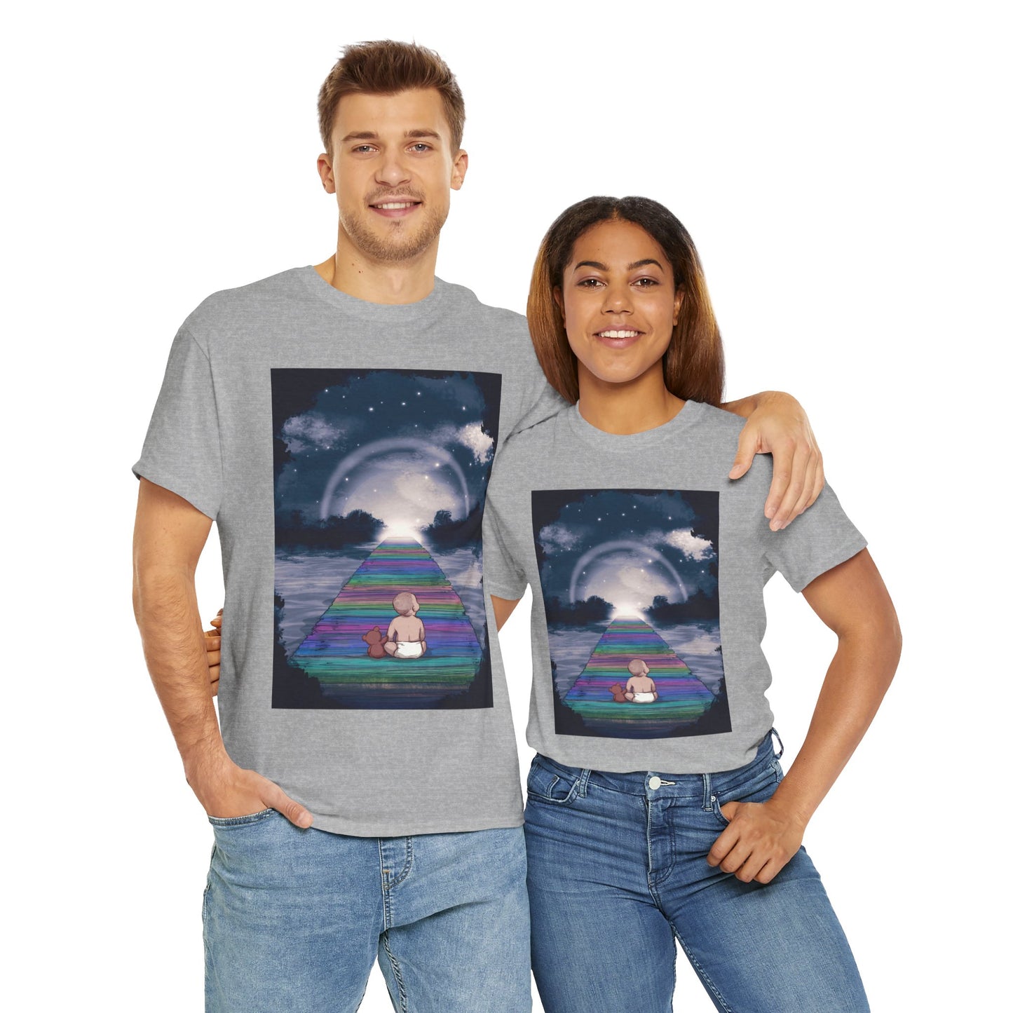 Rainbow Baby Unisex Heavy Cotton Tee