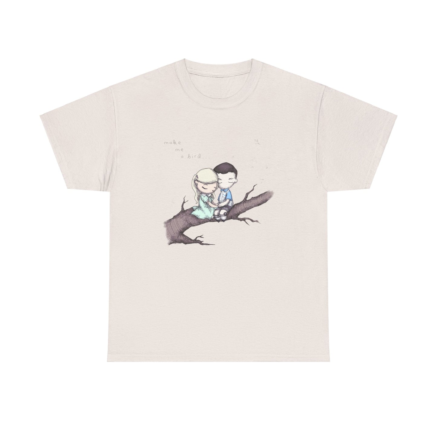 Make Me A Bird Unisex Heavy Cotton Tee
