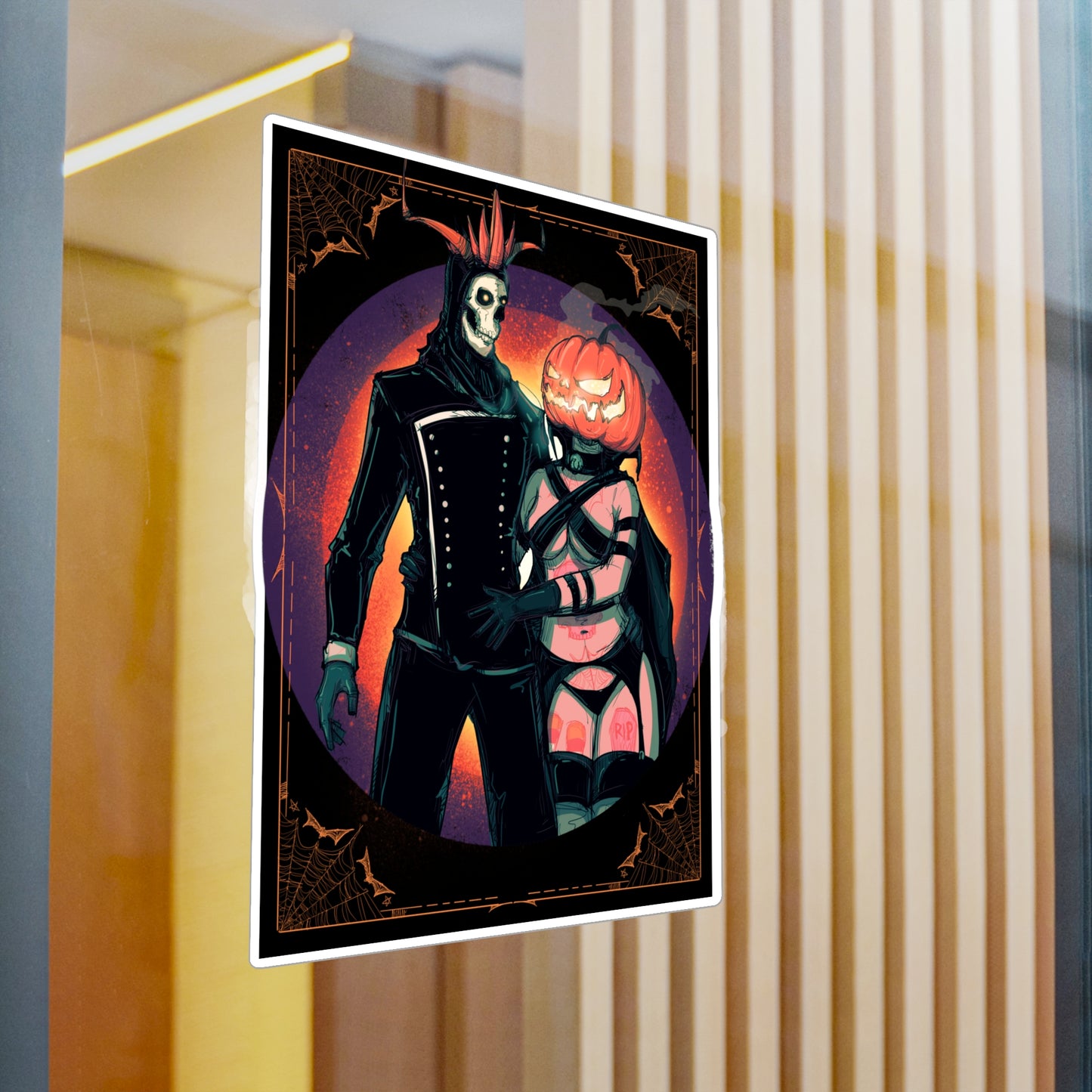 The King & Queen Kiss-Cut Vinyl Decal
