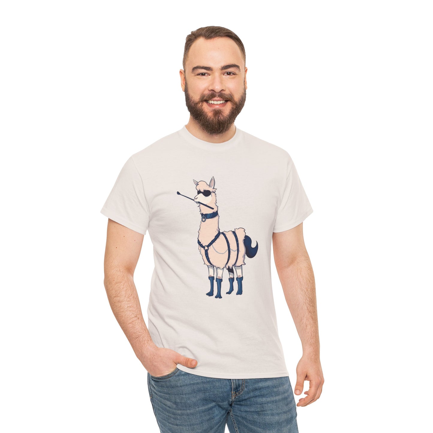 Party Llama Unisex Heavy Cotton Tee