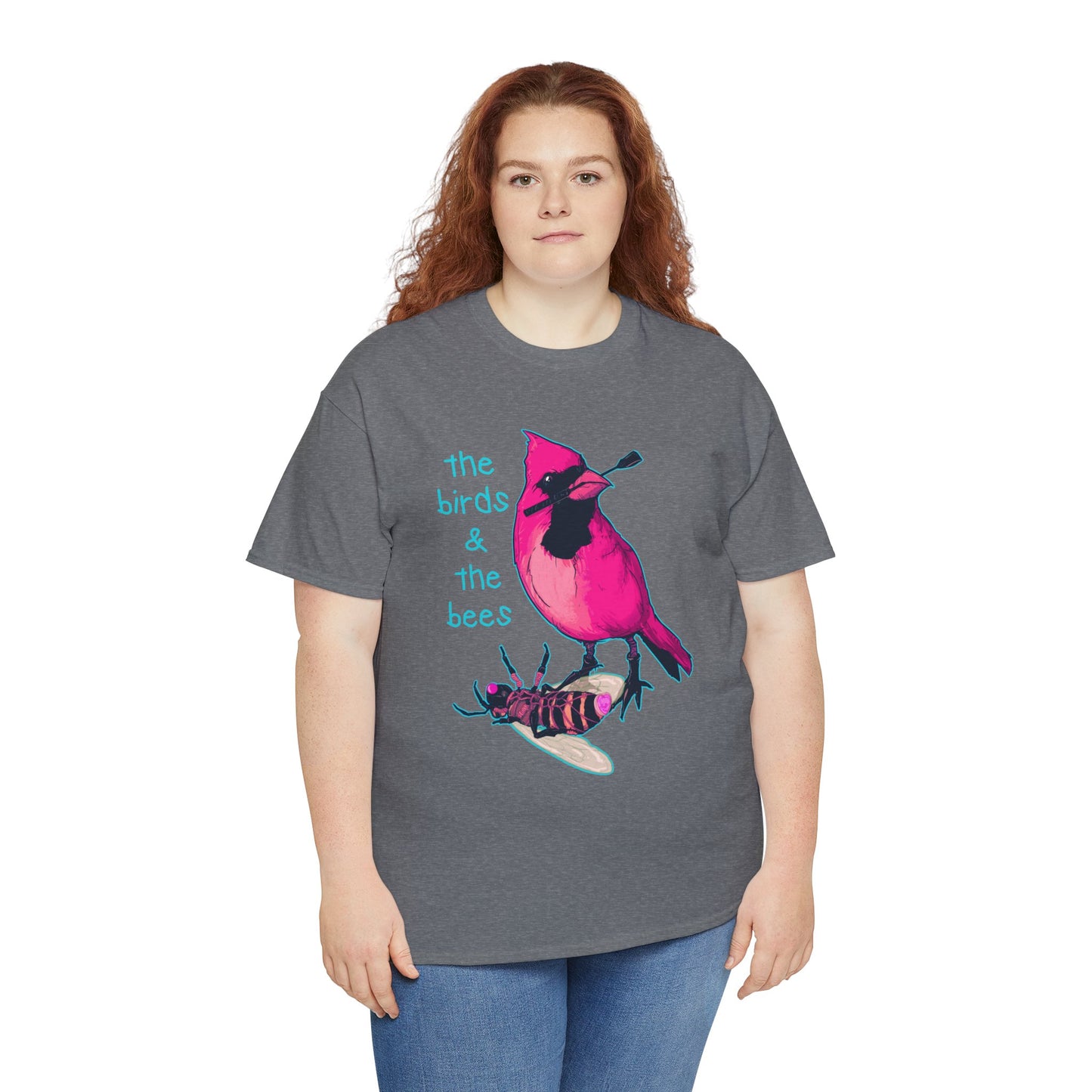 The Birds & The Bees Unisex Heavy Cotton Tee