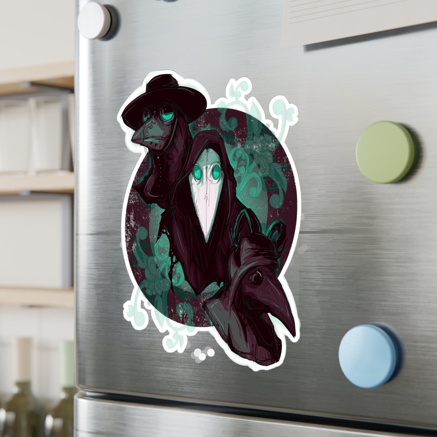 The Doctors Kiss-Cut Vinyl Decal