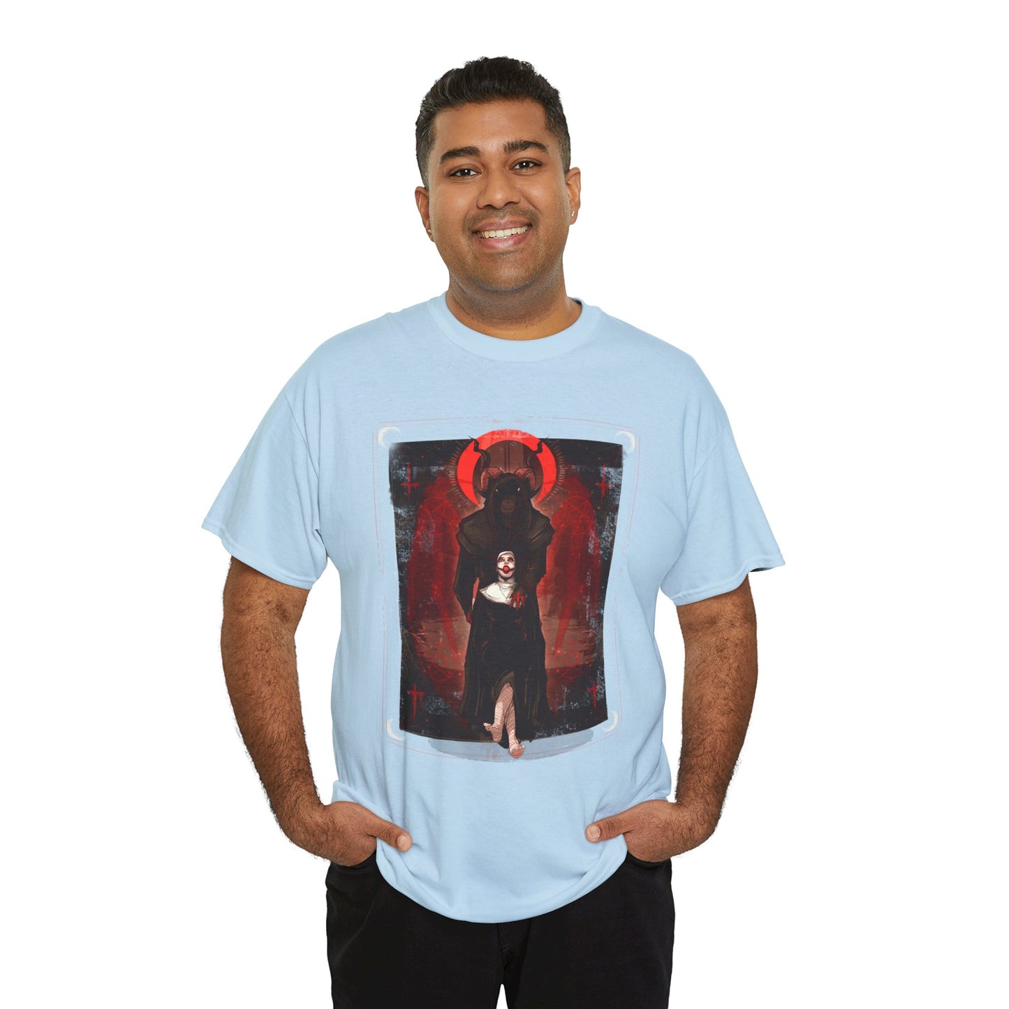 Today Satan Unisex Heavy Cotton Tee
