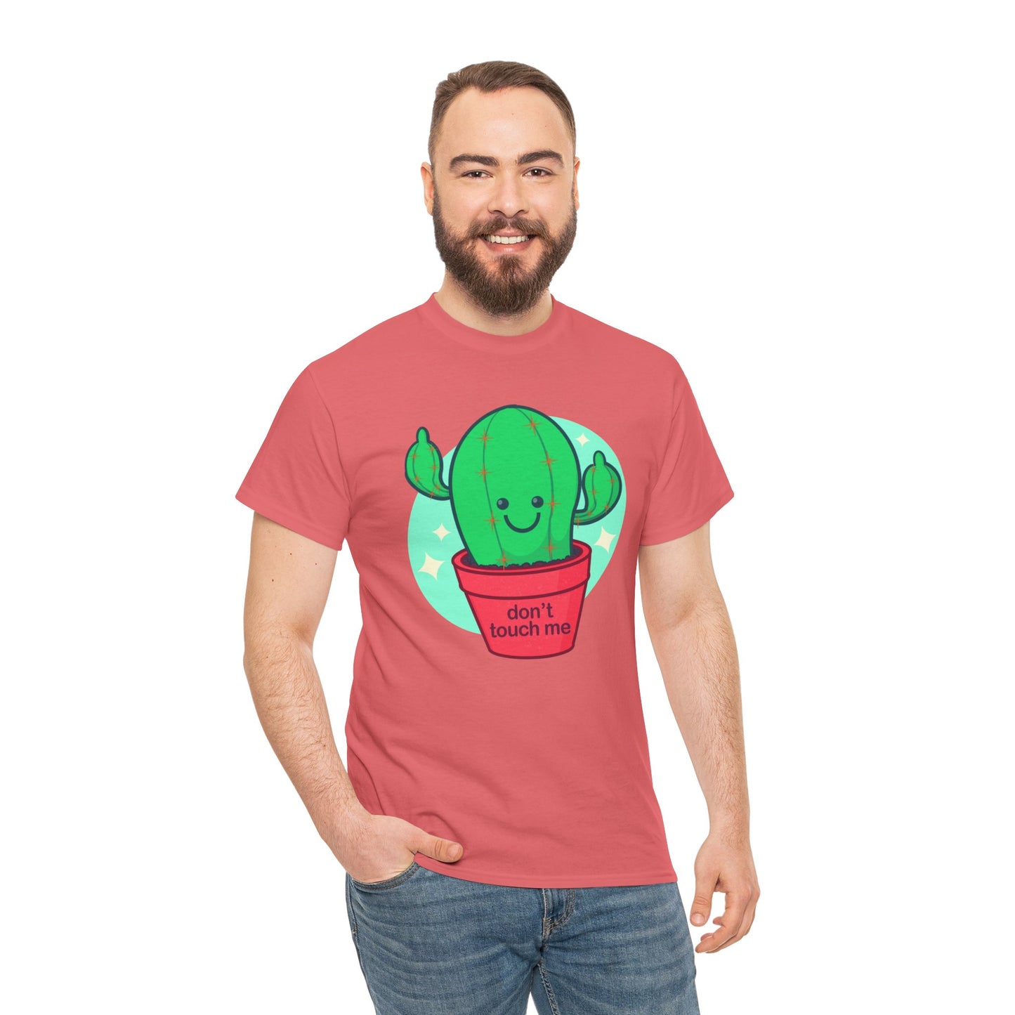 Don't Touch Me Unisex Heavy Cotton Tee