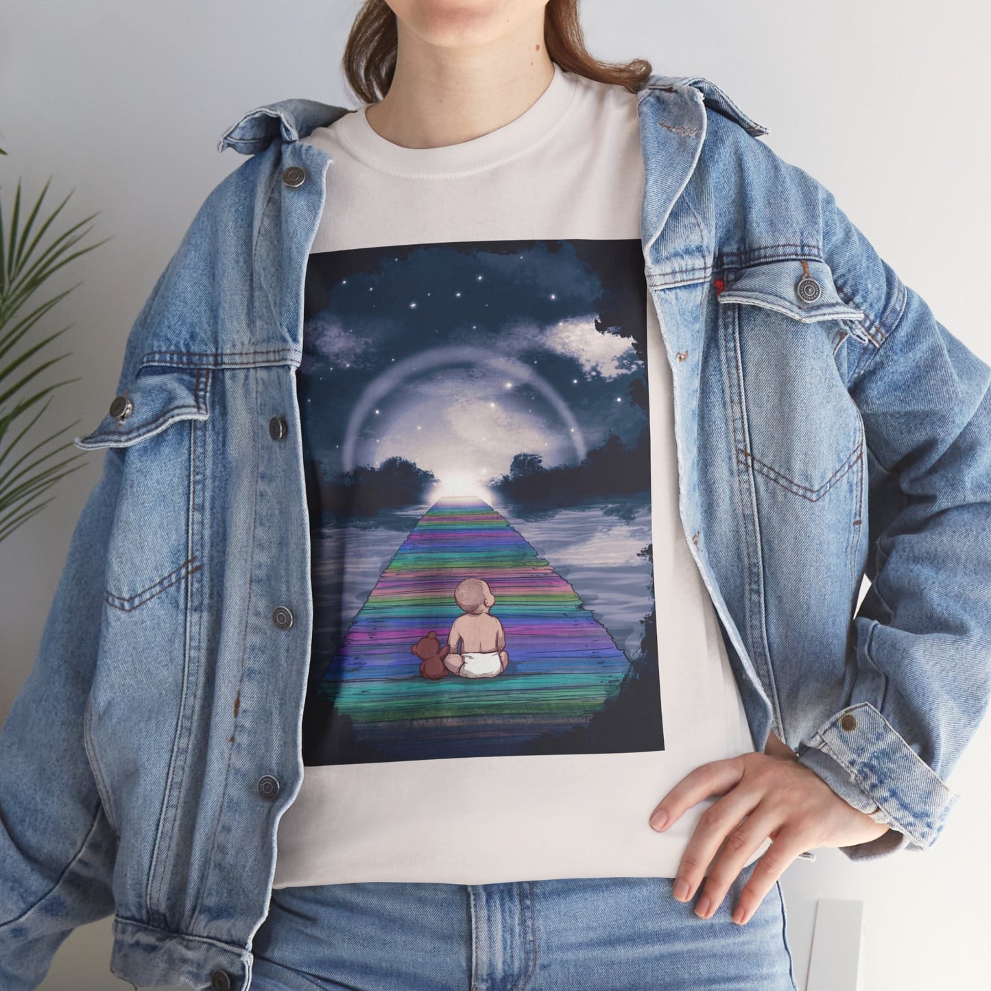 Rainbow Baby Unisex Heavy Cotton Tee