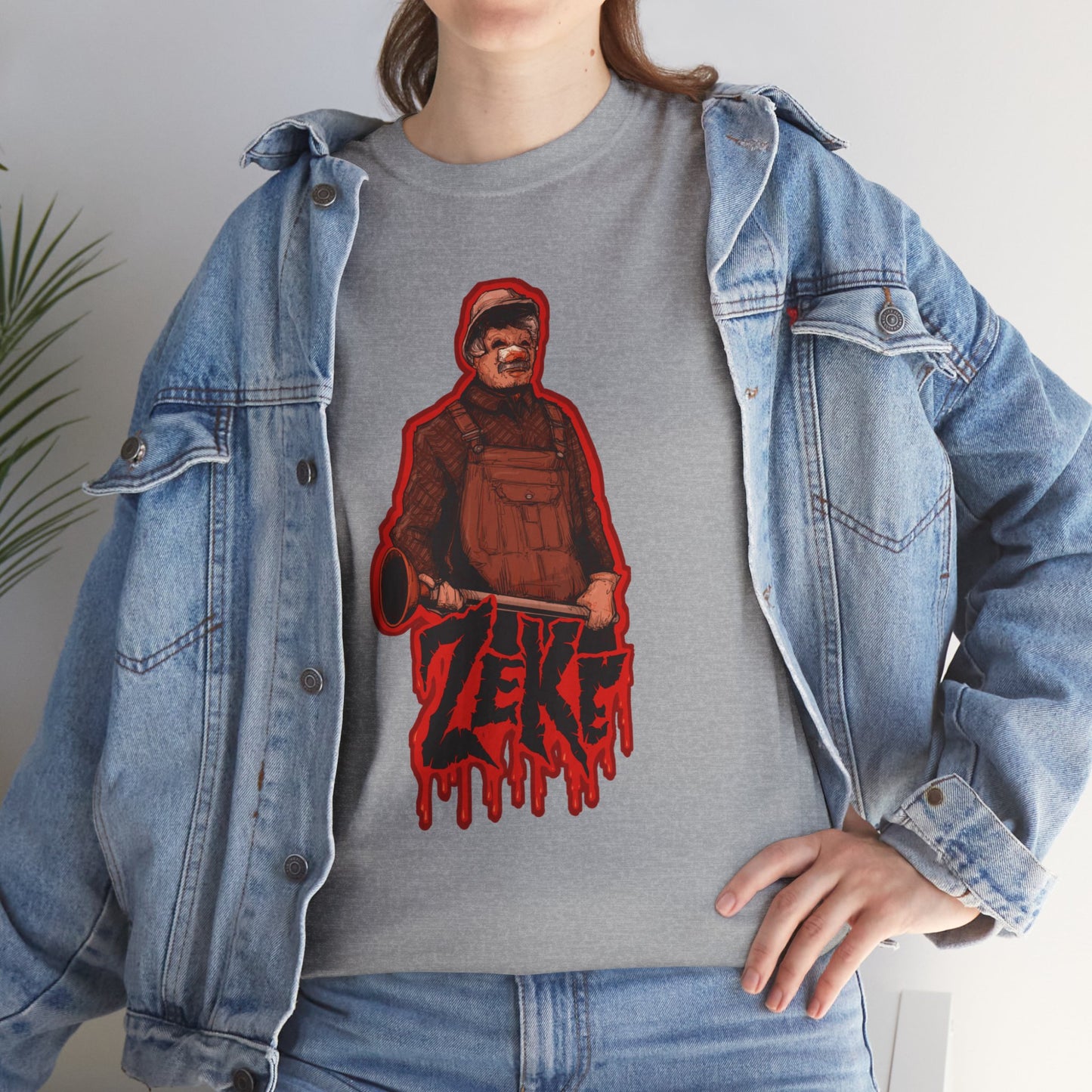 Zeke The Plumber Unisex Heavy Cotton Tee