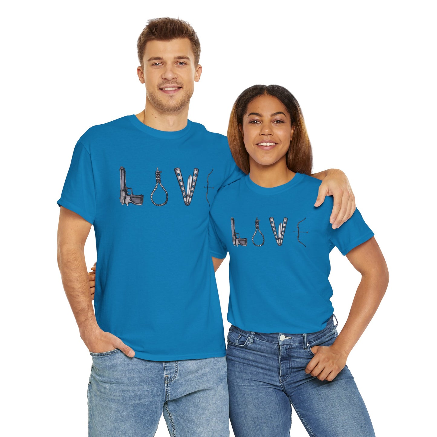 Love Is Death Unisex Heavy Cotton Tee