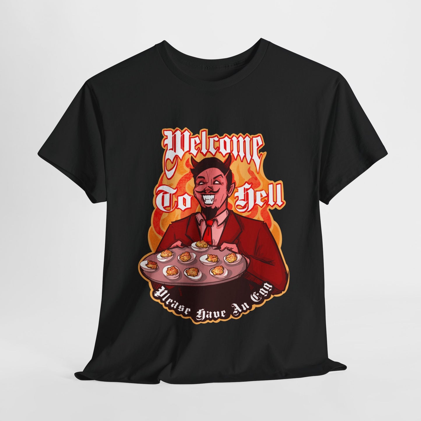 Deviled Eggs Unisex Heavy Cotton Tee