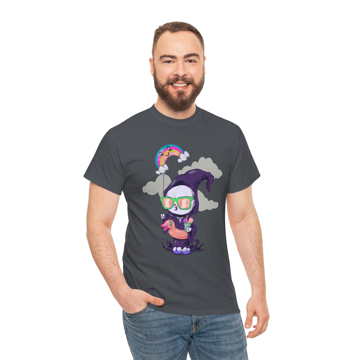 Death On Vacation Unisex Heavy Cotton Tee