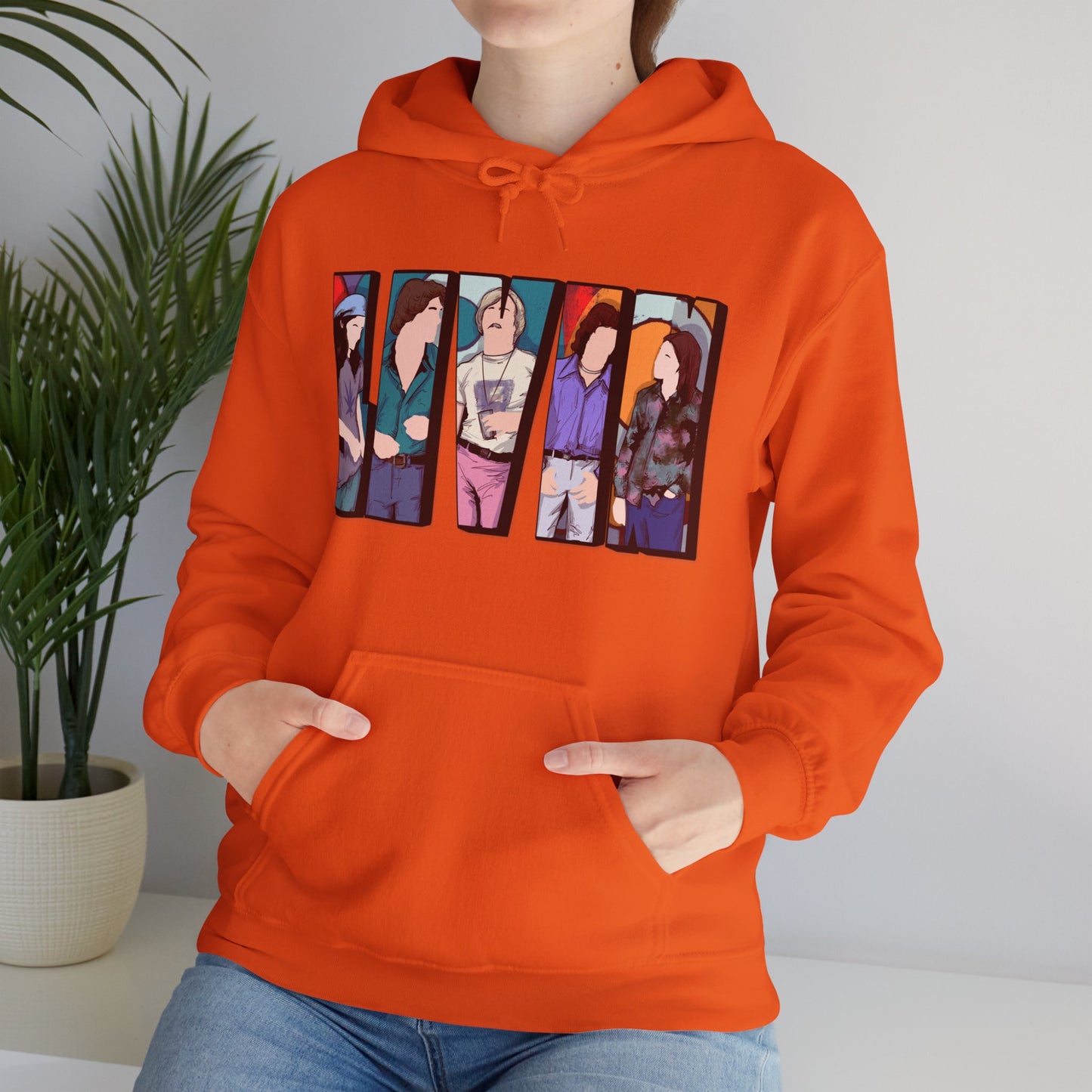 L I V I N Unisex Heavy Blend Hooded Sweatshirt