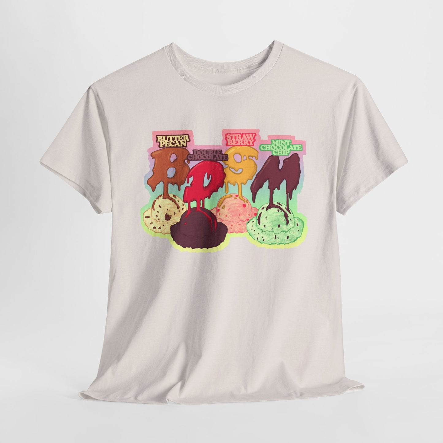 Ice Cream Unisex Heavy Cotton Tee