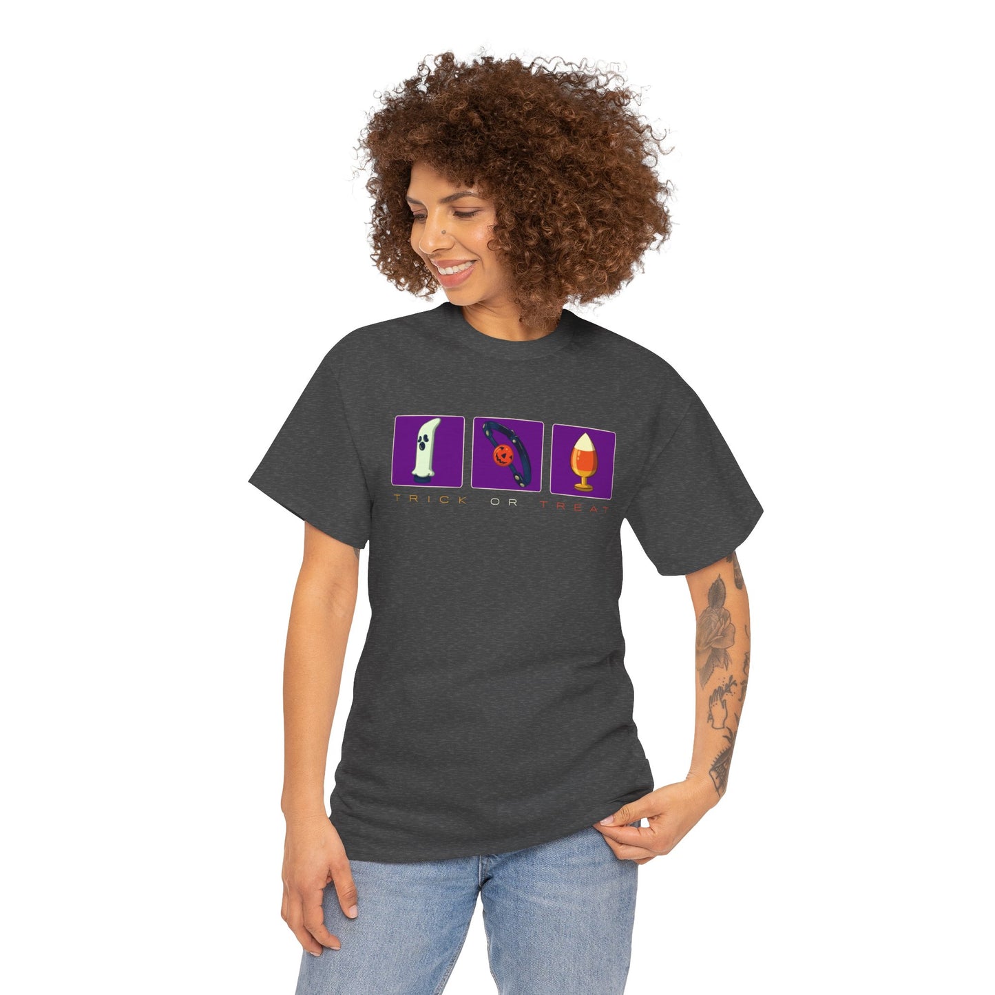 Halloween Toys Unisex Heavy Cotton Tee