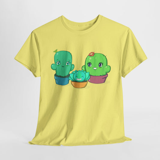 Succulents Unisex Heavy Cotton Tee