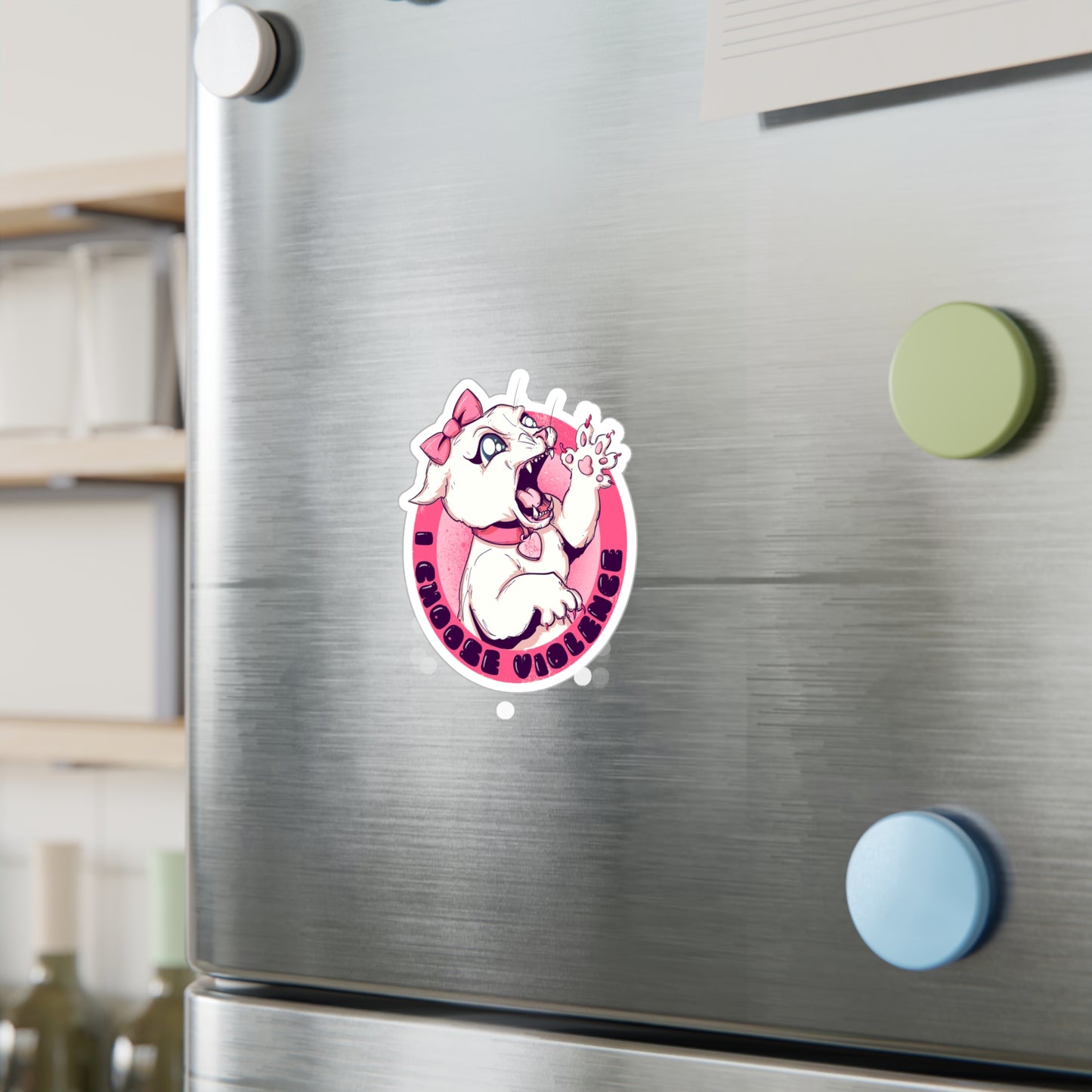 Killer Kitty Kiss-Cut Vinyl Decal