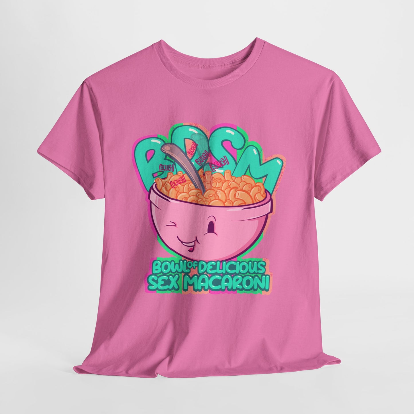 Bowl of Delicious Sex Macaroni Unisex Heavy Cotton Tee