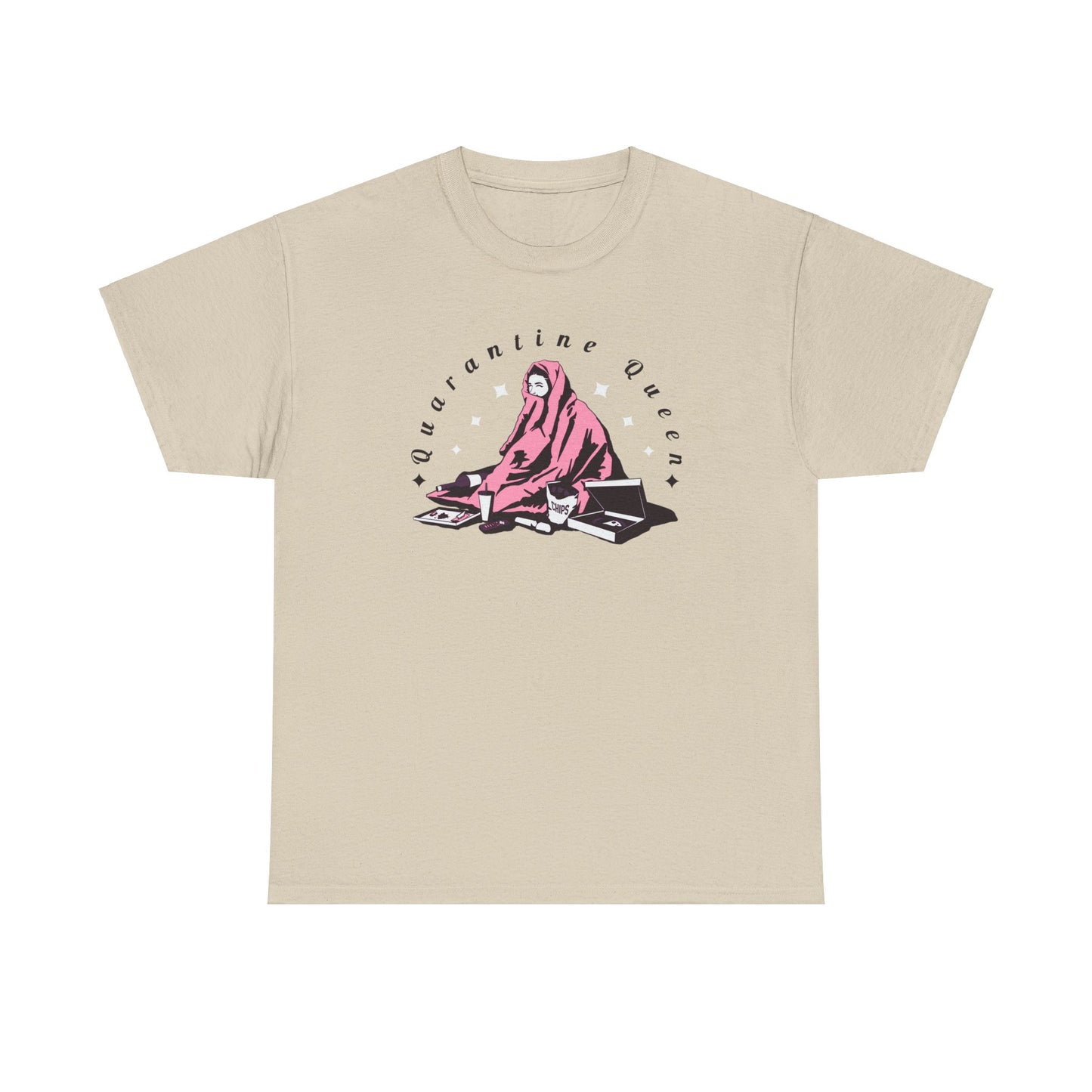 Quarantine Queen Unisex Heavy Cotton Tee