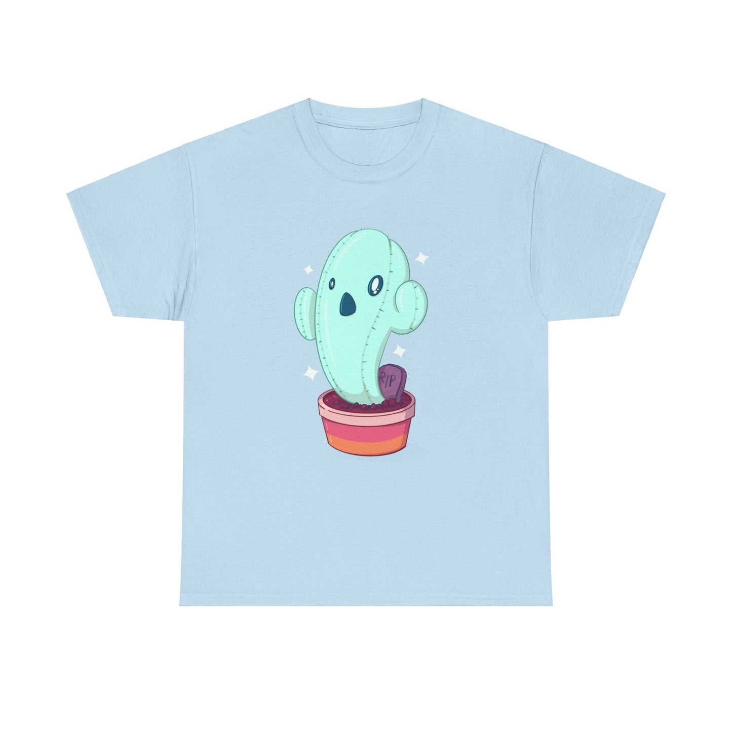 Spooky Succulent Unisex Heavy Cotton Tee