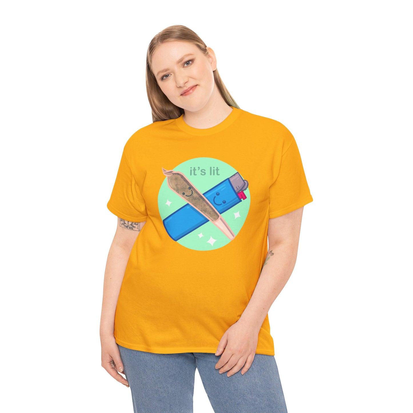 It's Lit Unisex Heavy Cotton Tee