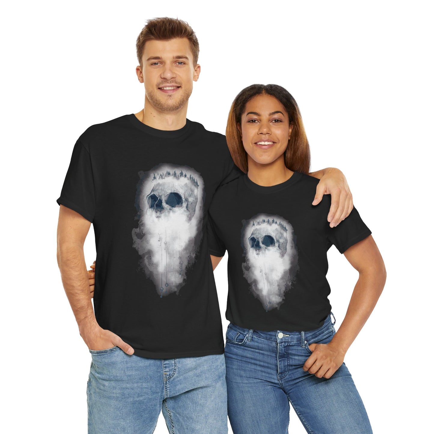 Elemental Skull Air Unisex Heavy Cotton Tee