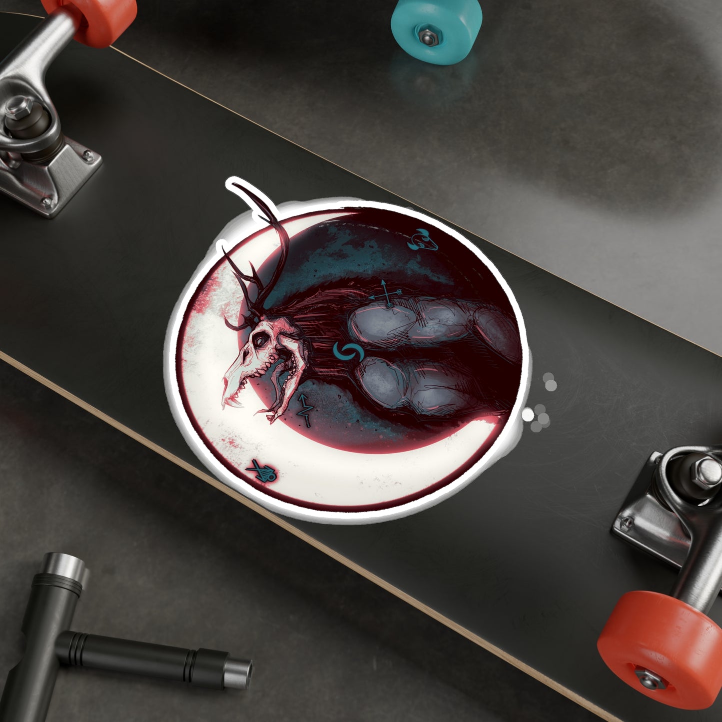 The Wendigo Kiss-Cut Vinyl Decal