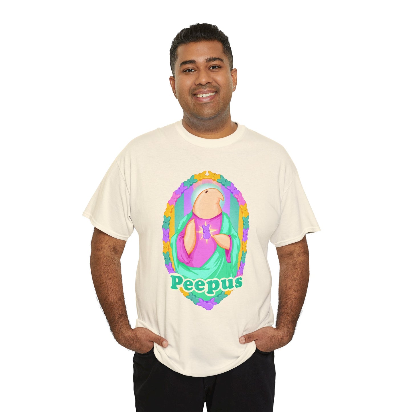 Peepus Unisex Heavy Cotton Tee