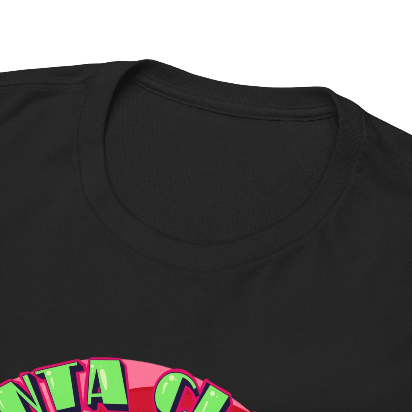 Santa Is Cumming Unisex Heavy Cotton Tee