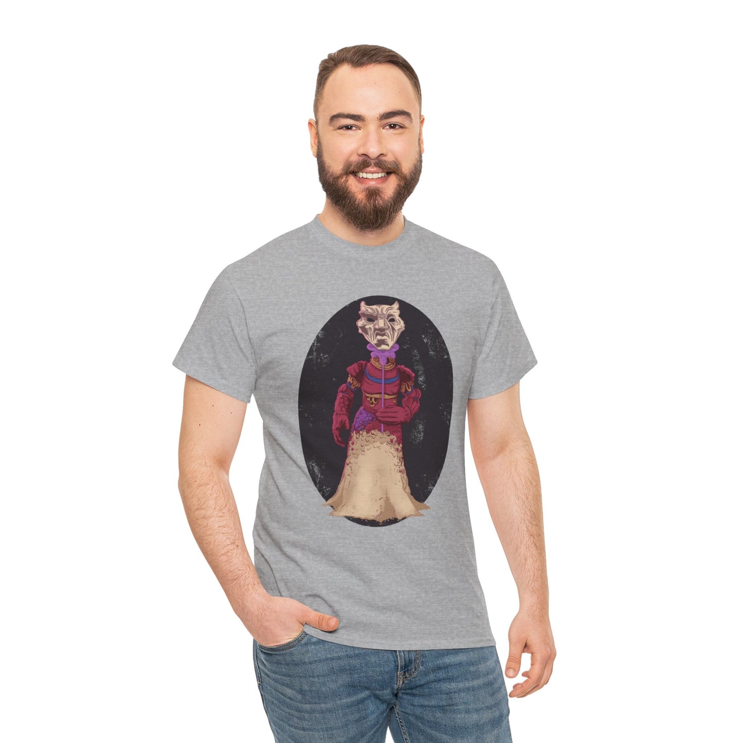 Mysterious Stranger Unisex Heavy Cotton Tee