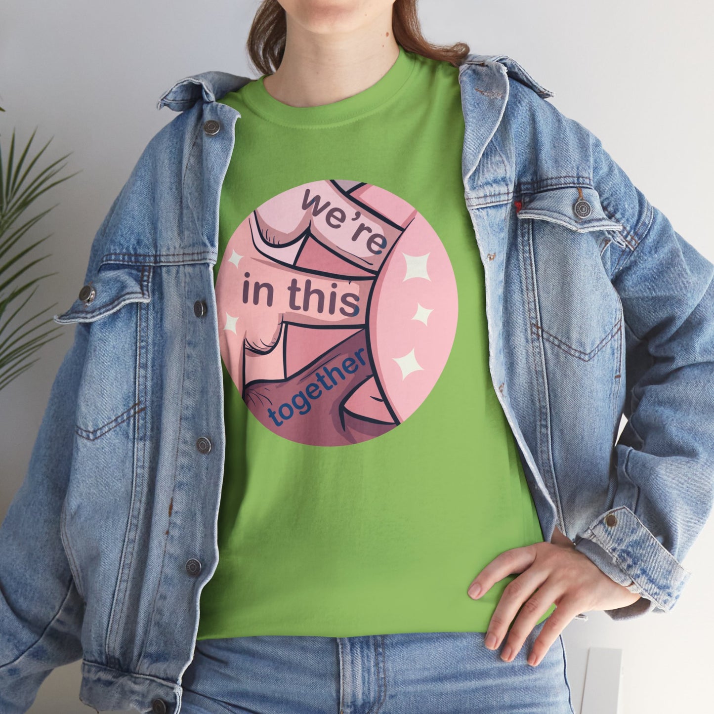 We're In This Together Unisex Heavy Cotton Tee