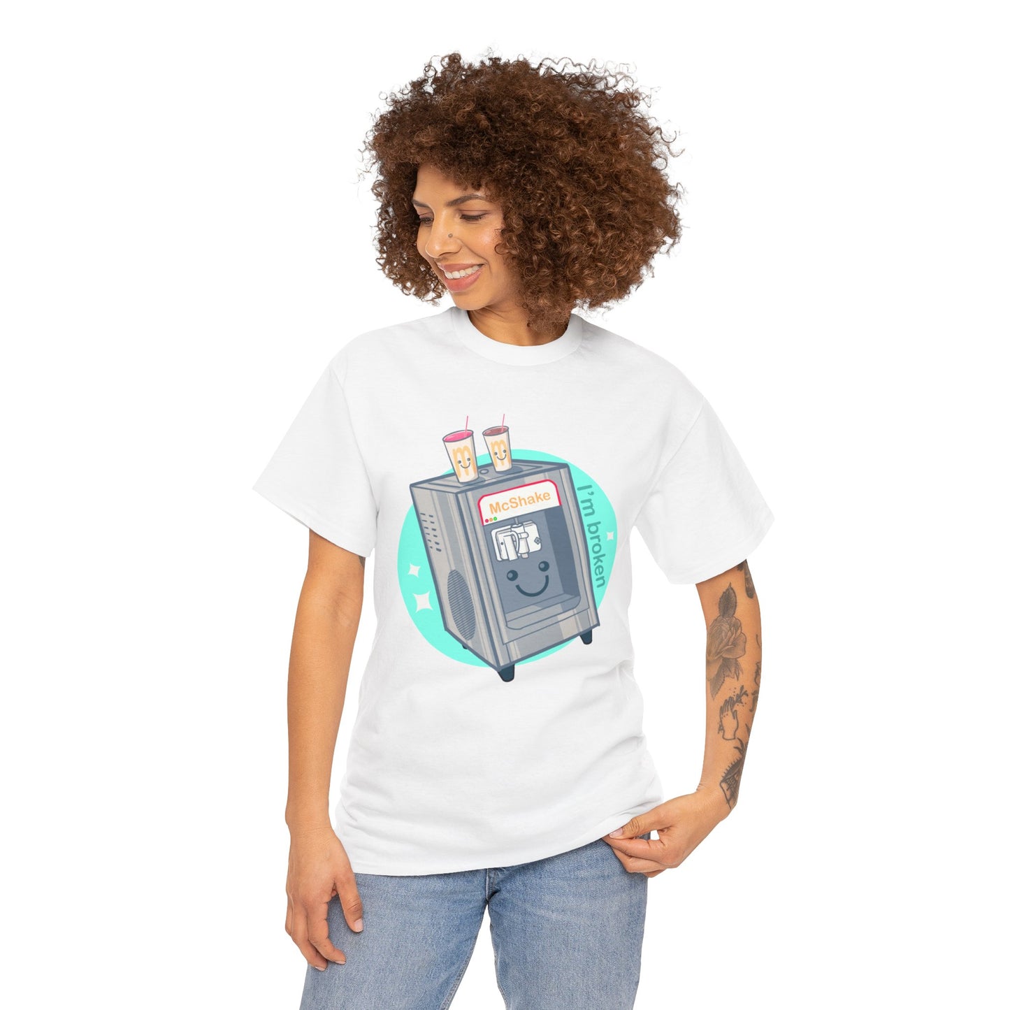Shake Machine Unisex Heavy Cotton Tee