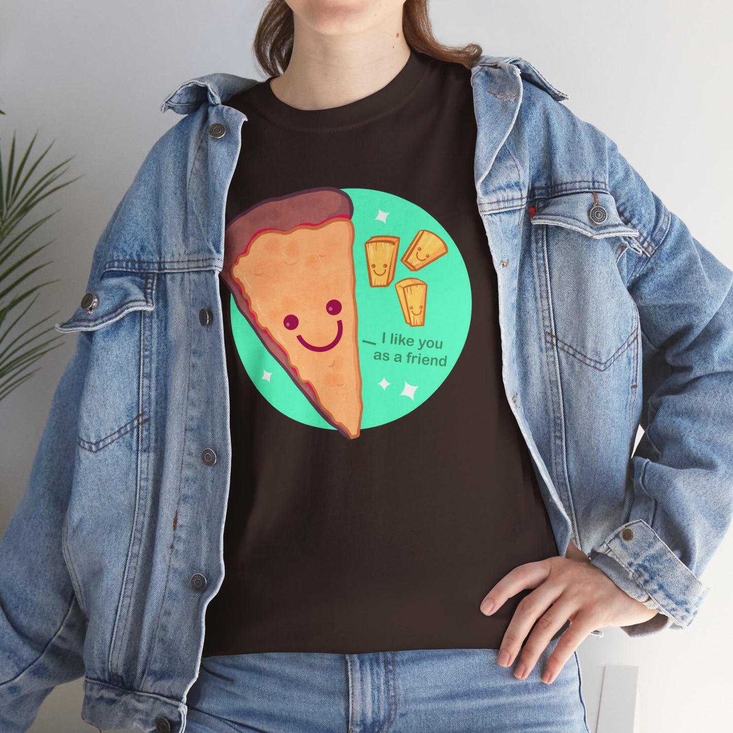 Just Friends Unisex Heavy Cotton Tee