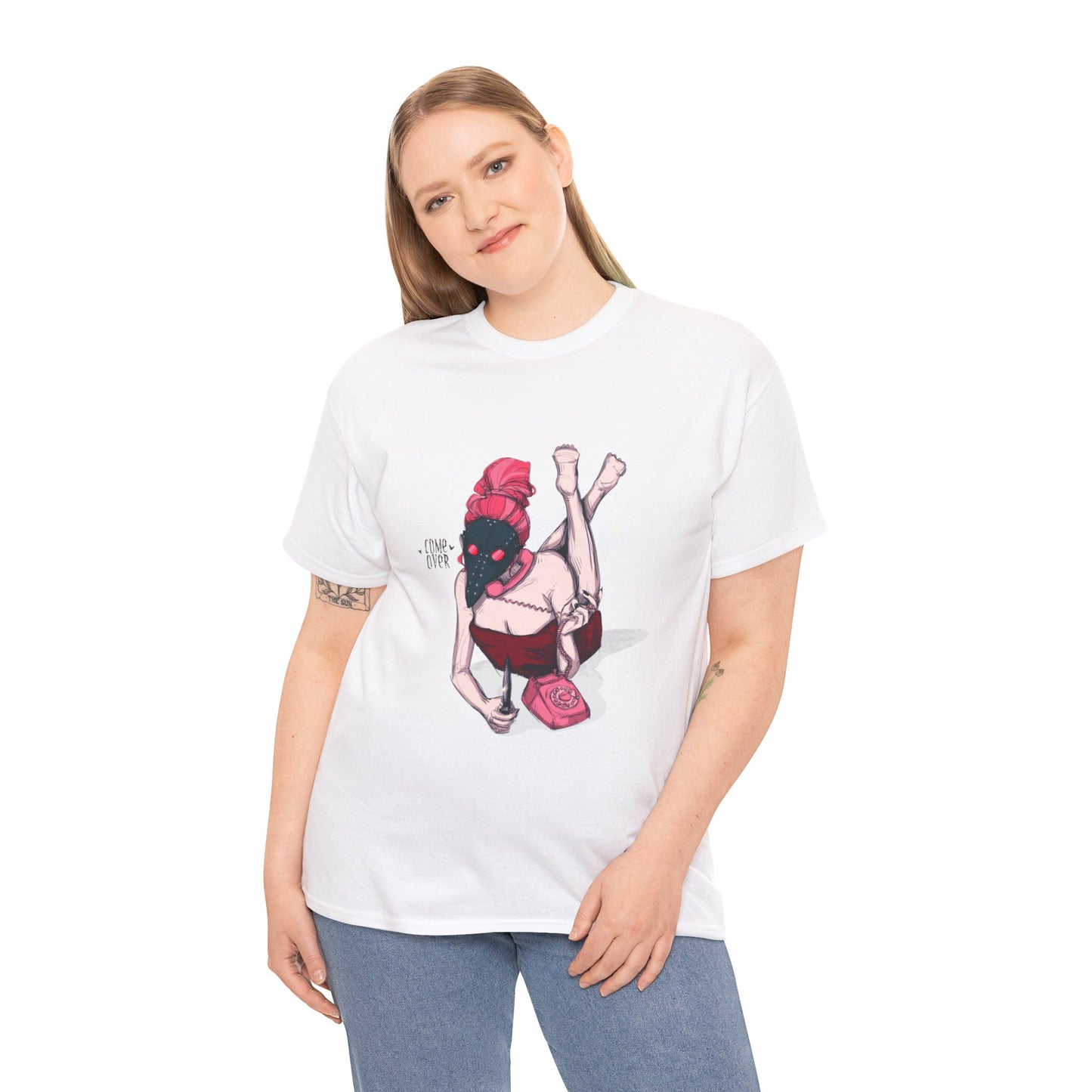Come Over Unisex Heavy Cotton Tee