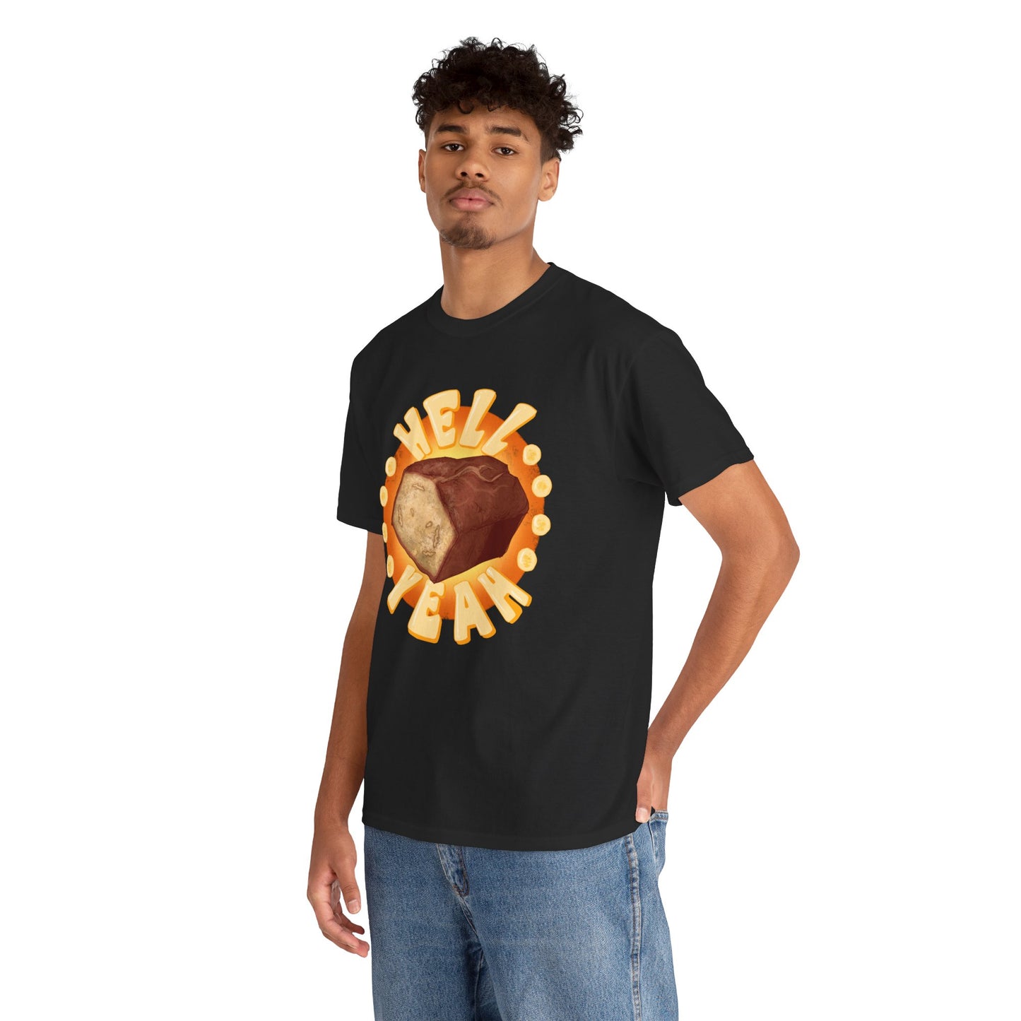 Banana Bread At Work Unisex Heavy Cotton Tee