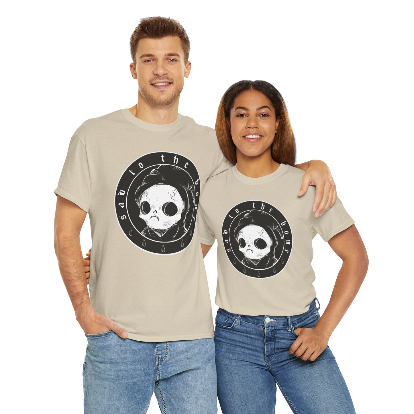 Sad To The Bone Unisex Heavy Cotton Tee