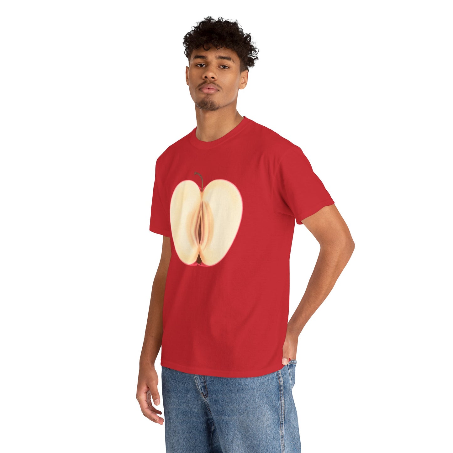 Apple Unisex Heavy Cotton Tee