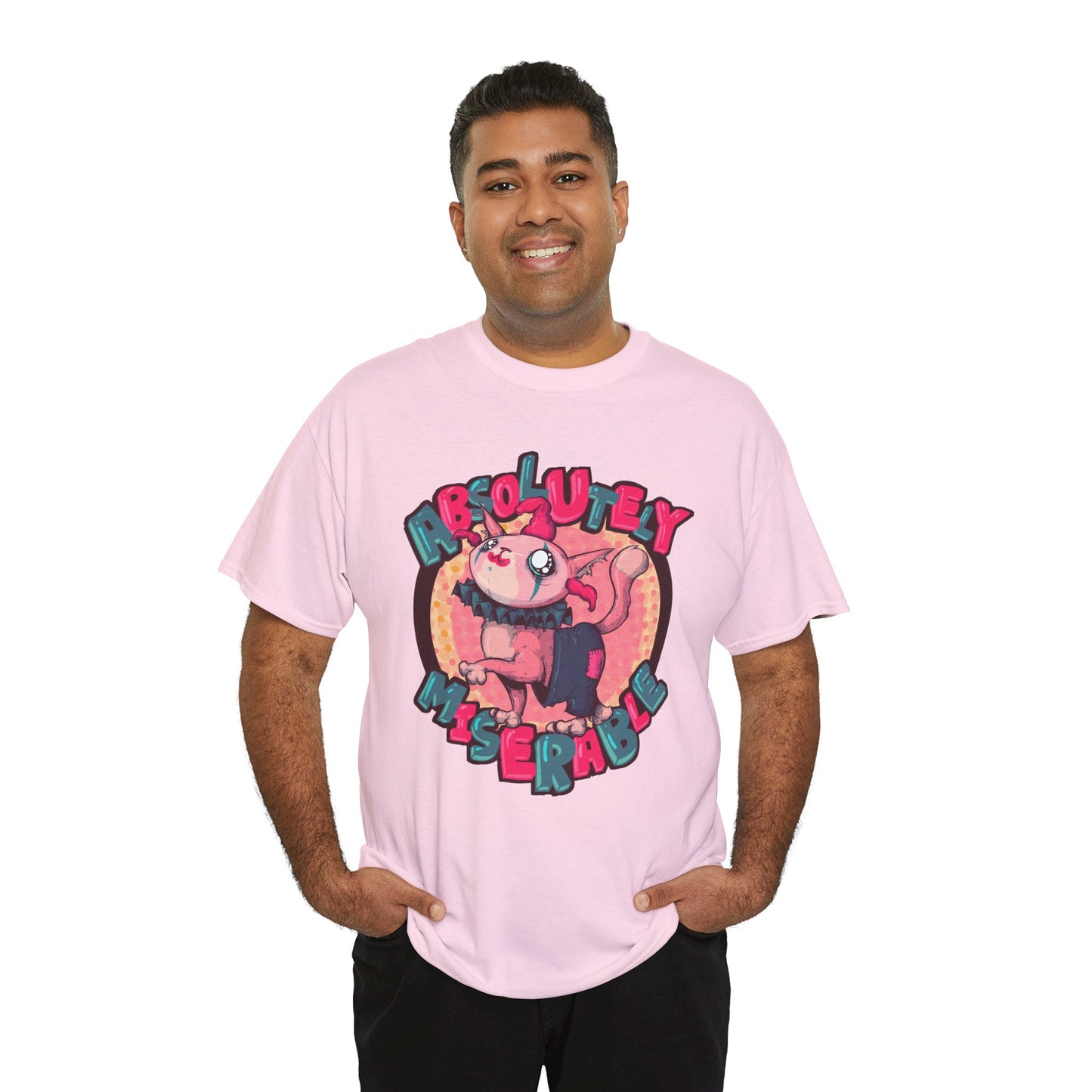 Absolutely Miserable Unisex Heavy Cotton Tee