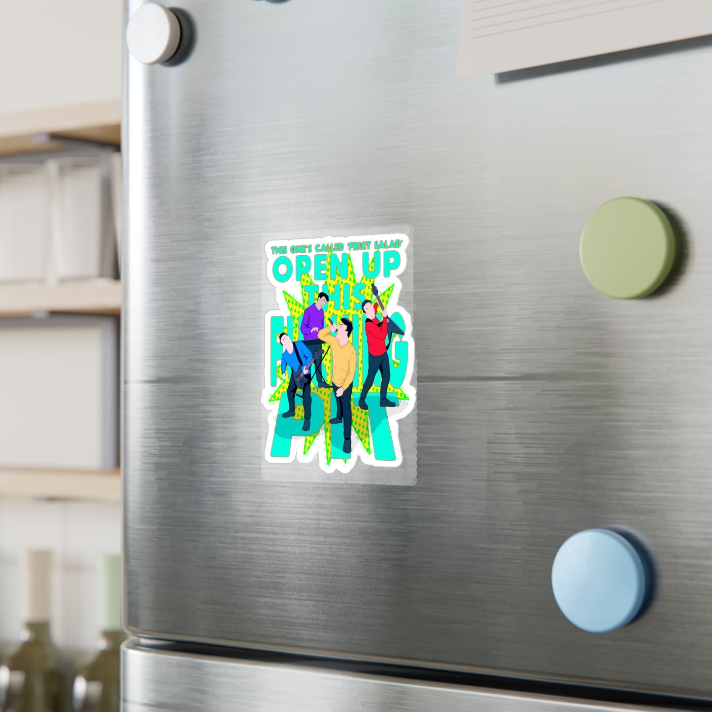 Fruit Salad Kiss-Cut Vinyl Decal