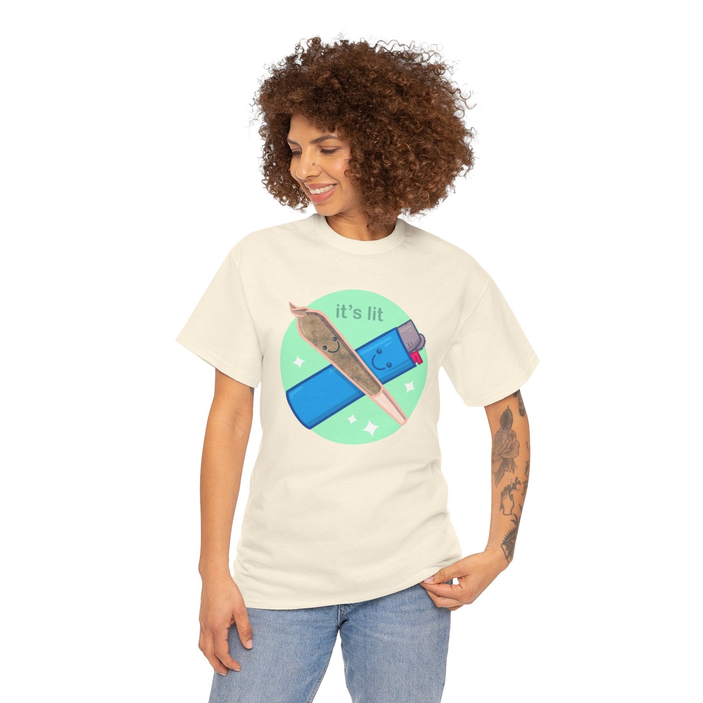 It's Lit Unisex Heavy Cotton Tee
