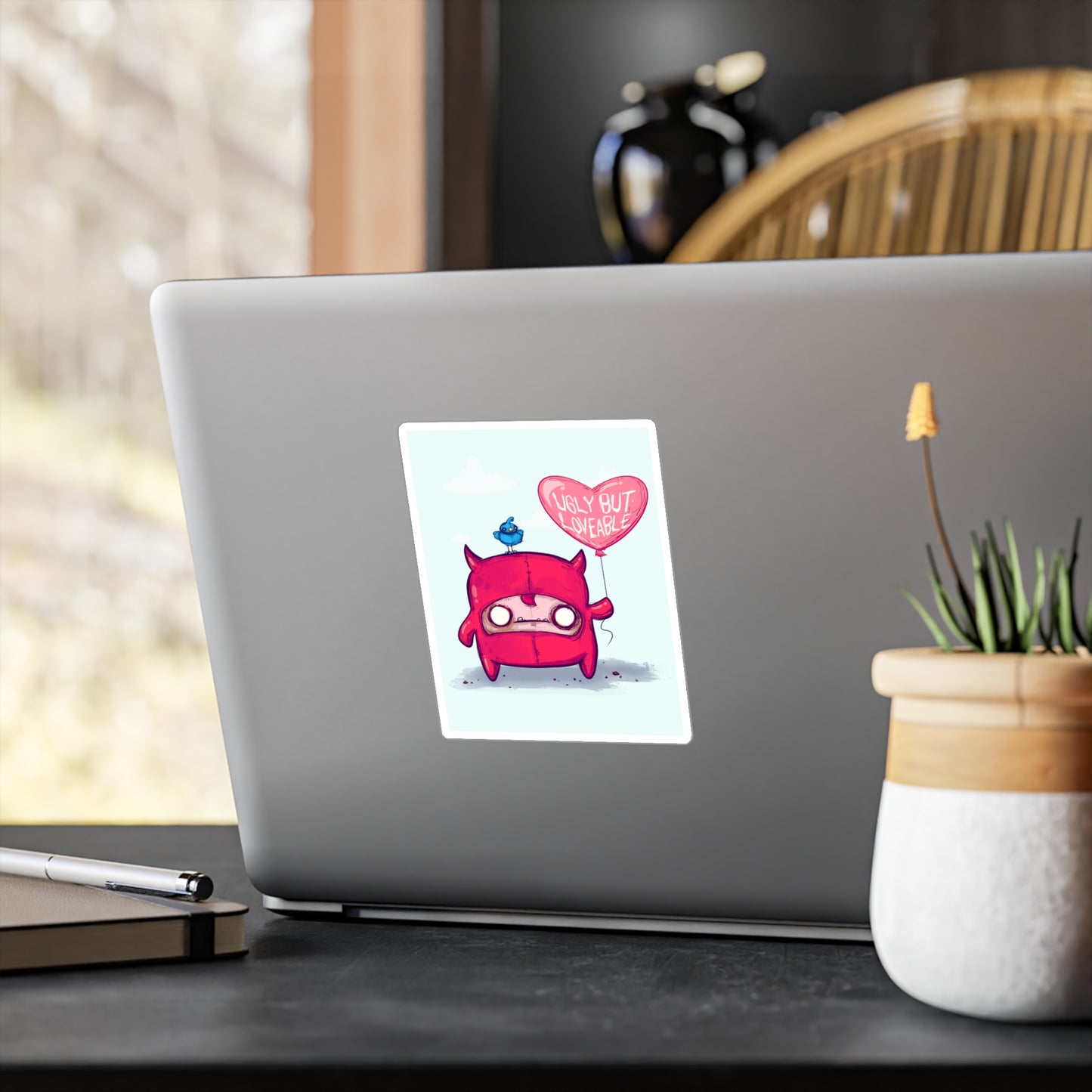 Ugly Boy Kiss-Cut Vinyl Decal