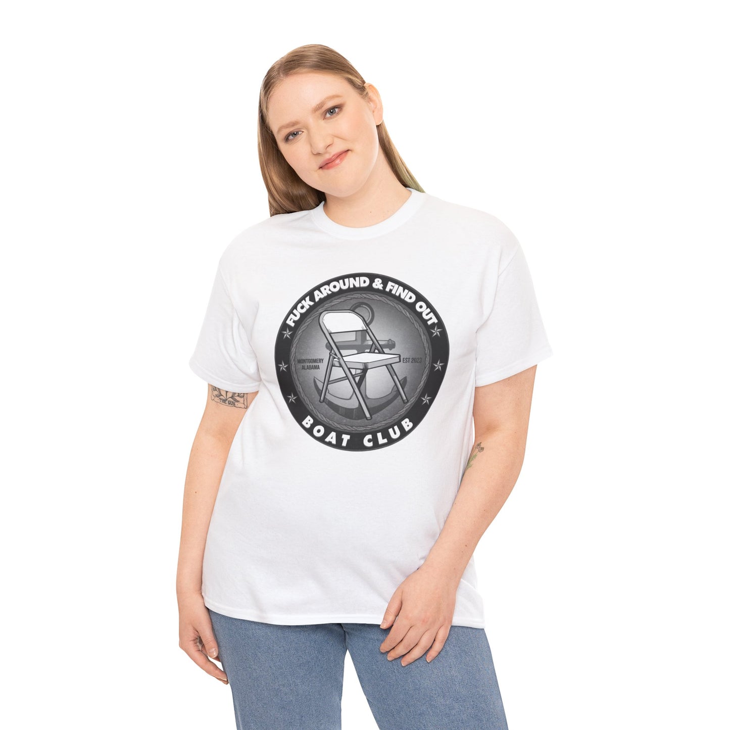 FAFO Boat Club Unisex Heavy Cotton Tee