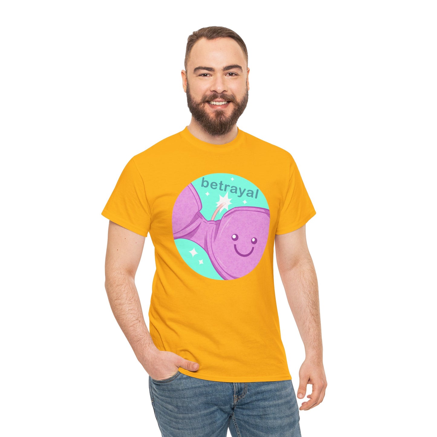 Bra Betrayal Unisex Heavy Cotton Tee