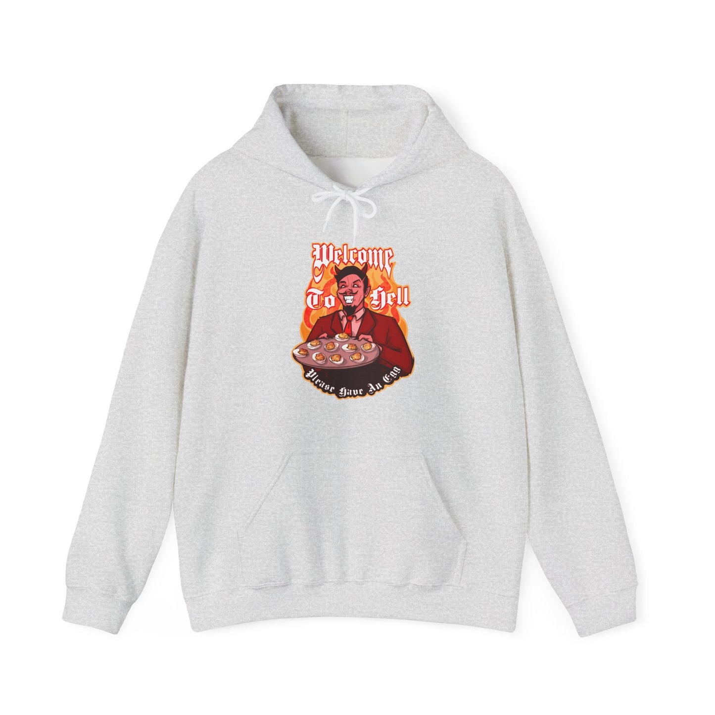 Deviled Eggs Unisex Heavy Blend Hooded Sweatshirt