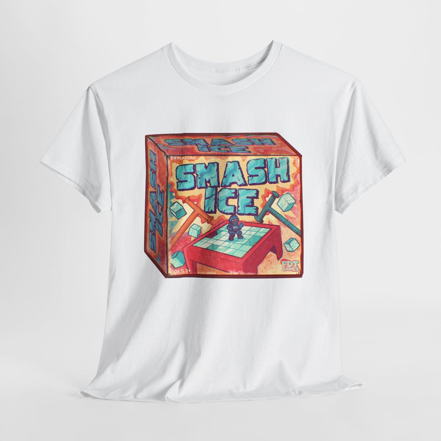 Smash Ice Game Unisex Heavy Cotton Tee