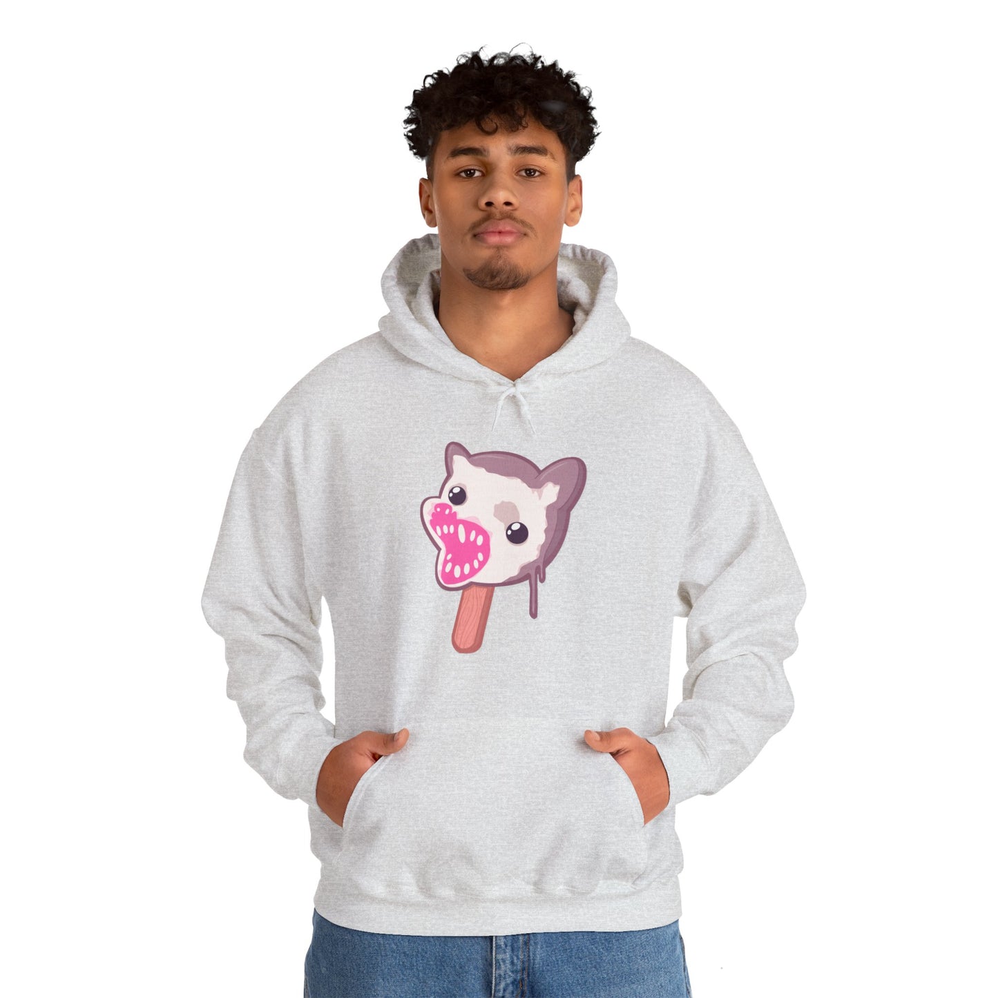 Opossum Popsicle Unisex Heavy Blend Hooded Sweatshirt